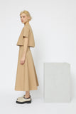 A-LINE MIDI SKIRT
