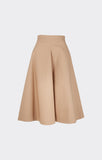 A-LINE MIDI SKIRT