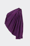 ONE-SHOULDER TAFFETAS TOP