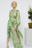 PRINTED LONG SLEEVED DRESS