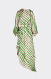 PRINTED LONG SLEEVED DRESS
