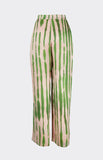 PRINTED RUFFLED PANTS