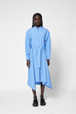 BELTED COTTON DRESS