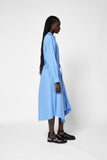 BELTED COTTON DRESS